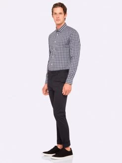 Oxford Men's Kenton Luxury Shirt - Green/Grey 12 Oxford Men's Kenton Luxury Shirt - Green/Grey -Fashion Menswear Shop 7205638184b4e9bcb62105cd2887b7cf