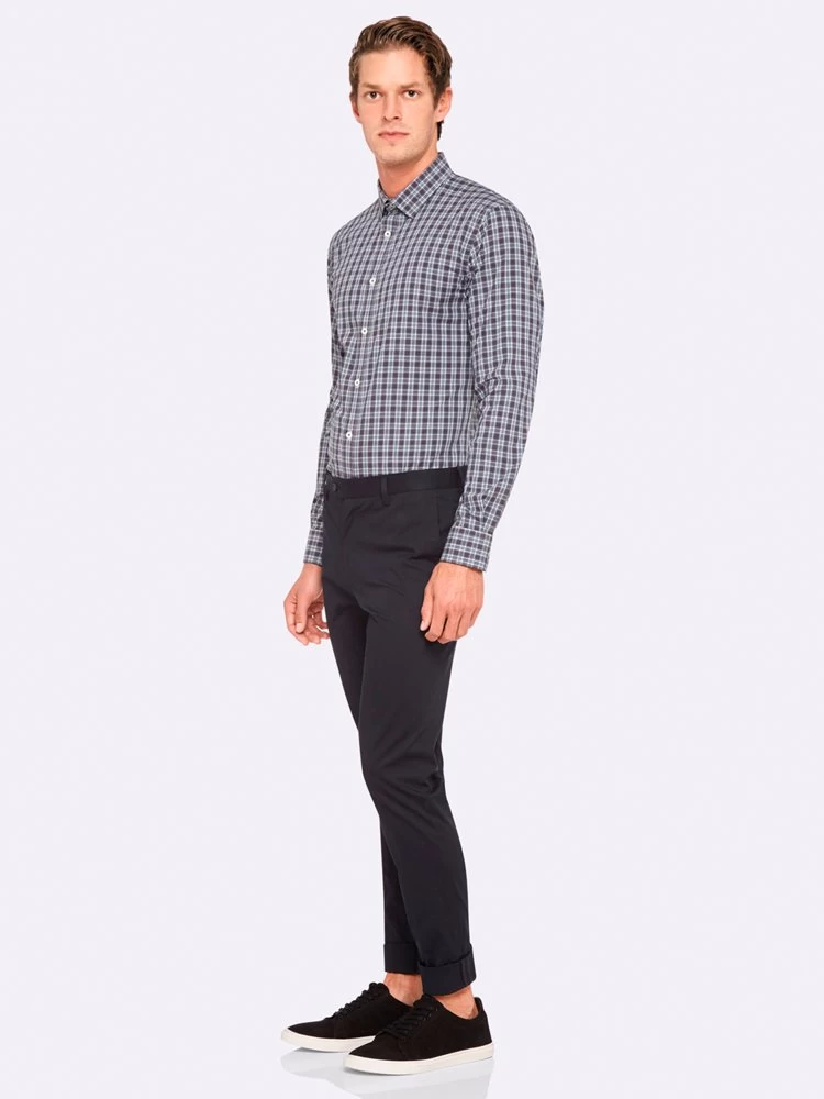 Oxford Men's Kenton Luxury Shirt - Green/Grey 6 Oxford Men's Kenton Luxury Shirt - Green/Grey - Image 6