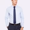 Oxford Men's Beckton Mini Squares Shirt - Blue