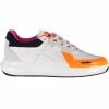 Diadora White Fabric Sneaker