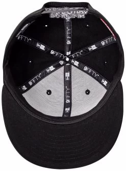 Marvel Captain America Black On Black New Era 9Fifty Adjustable Hat -Fashion Menswear Shop 7292c74a7ebfe6445a9db17305c44725