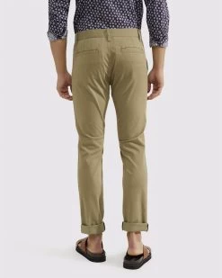 Oxford Men's Stretch Sknny Fit Organic Cotton Chinos - Army -Fashion Menswear Shop 7339fbe63a8d8a293327d0605e674bc3