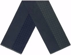 Gucci Men's 100% Wool Scarf 40X180cm Blue