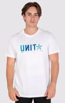 Mens Unit Rush Hour Tee - WHITE