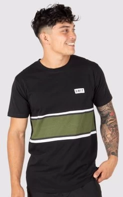 Mens Unit Figure Tee - BLACK