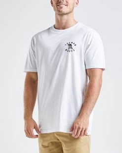 Mens The Mad Hueys Loose Cannons Tee - WHITE -Fashion Menswear Shop 78d7abe88b3efa7599f2722f2a464b79