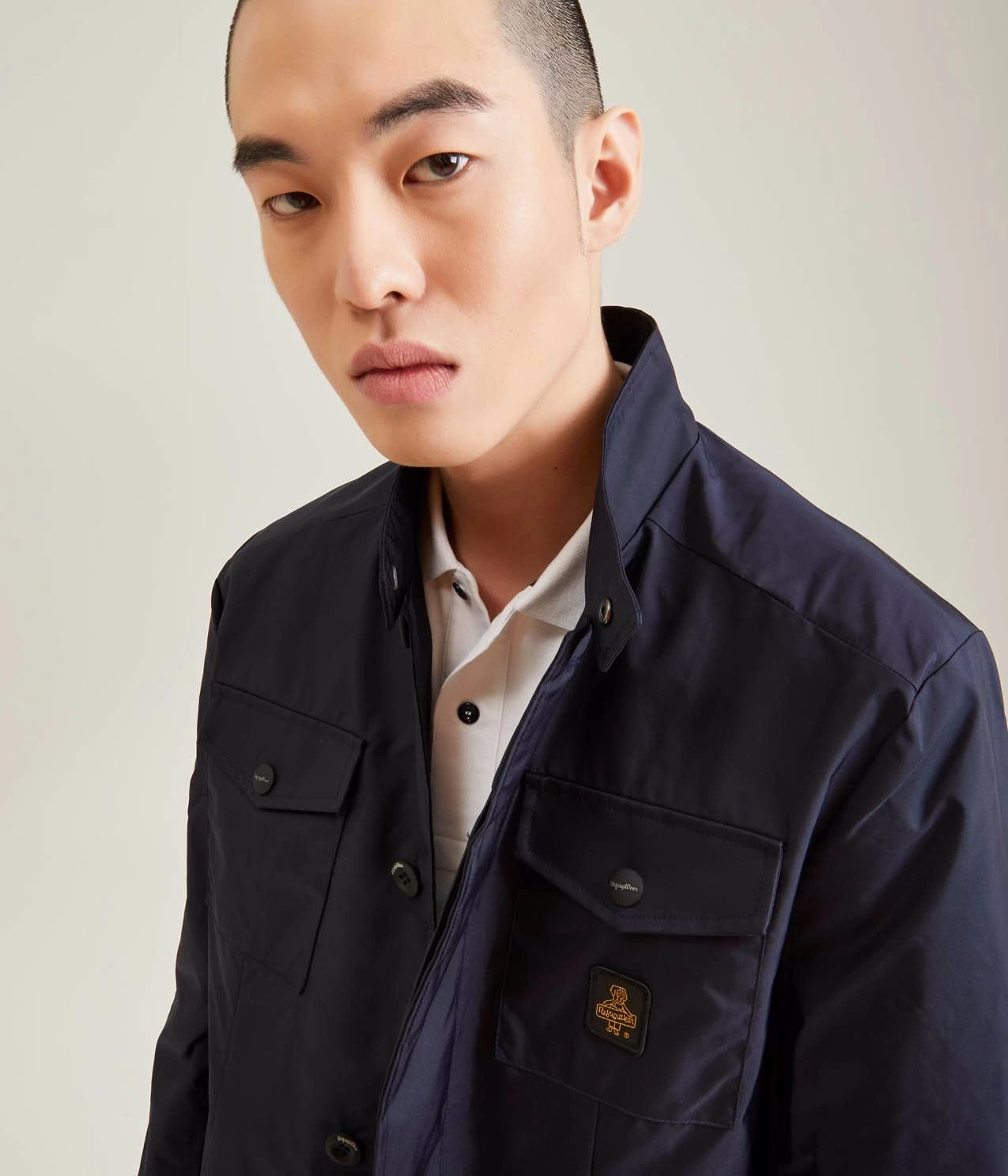 Refrigiwear Blue Polyamide Jacket 2 Refrigiwear Blue Polyamide Jacket - Image 2