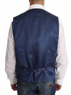 Dolce & Gabbana Dolce Gabbana Blazer Vest 2 Piece Blue MARTINI Wool -Fashion Menswear Shop 79e51545cac1867d1cde3a3c148221c2