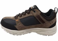 Skechers Mens Comfortable Relaxed Fit Oak Canyon Extra Wide Fit Shoes - Chocolate/Black -Fashion Menswear Shop 7b1c63fcc73d575f3b576a784ea1eda4