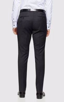 Oxford Men's Auden Wool Suit Trousers - Charcoal -Fashion Menswear Shop 7b72fb800027e77ad99873614de484ff