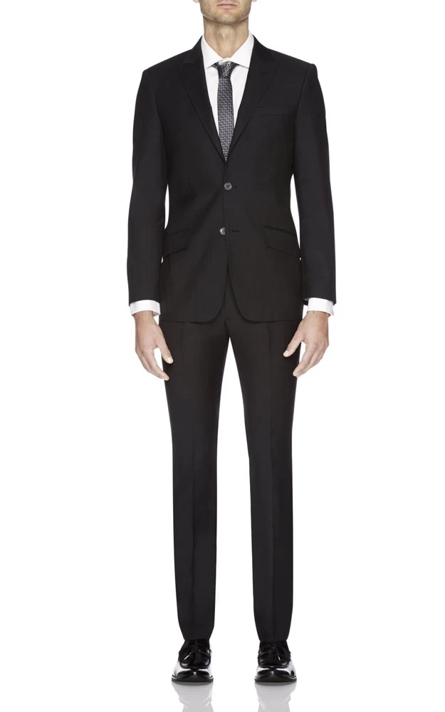 Oxford Men's Hopkins Peak Lpl Suit Jacket - Charcoal 2 Oxford Men's Hopkins Peak Lpl Suit Jacket - Charcoal - Image 2