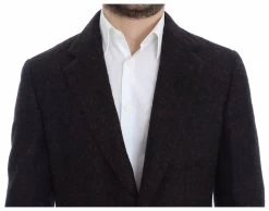 Dolce & Gabbana Dolce Gabbana Bordeaux Alpaga Two Button Blazer -Fashion Menswear Shop 7d8491823b278dbfcf5560bb595b9e6d