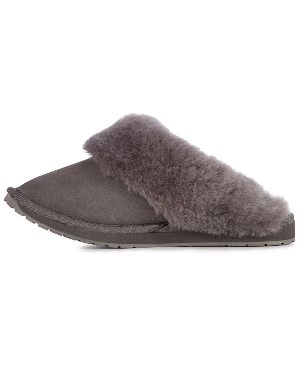 EMU Australia EMU Platinum Eden Charcoal Sheepskin Slippers - Grey 4 EMU Australia EMU Platinum Eden Charcoal Sheepskin Slippers - Grey - Image 4