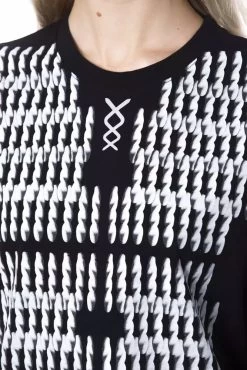 Nicolo Tonetto Black/White Cotton T-Shirt -Fashion Menswear Shop 7e2eb2dda80ea7472b1b13509d75f4be