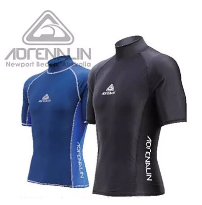 Adrenalin Mens Short Sleeve Rash Vest 1 Adrenalin Mens Short Sleeve Rash Vest