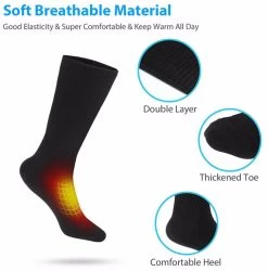 Beakey Electric Heated Socks Boots Feet Rechargeable Suitable Skiing Outdoors -Fashion Menswear Shop 7ece55be6abcd34b5633e6c59676ee3e