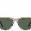 Unisex Sunglasses Hawkers One Pair Beige Green Polarised (Ø 49 Mm)
