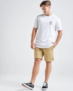 Mens The Mad Hueys Loose Cannons Tee - WHITE -Fashion Menswear Shop 802b40f4003c6f335f2bca02ffd786e9