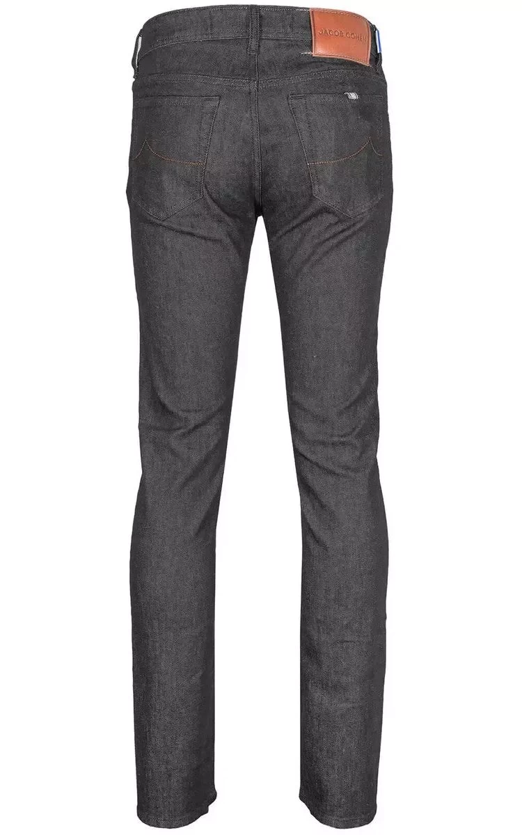 Jacob Cohen Gray Cotton Jeans & Pant 2 Jacob Cohen Gray Cotton Jeans & Pant - Image 2