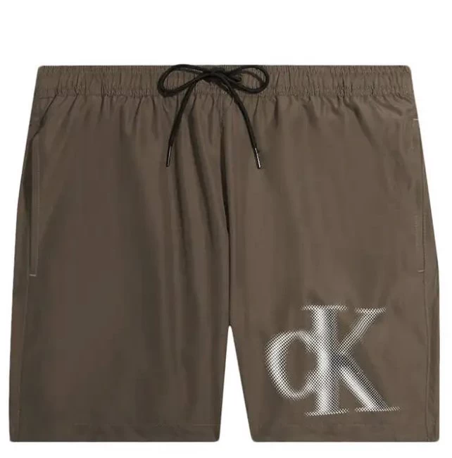 Calvin Klein KM0KM00800 GXH Swimwear For Men Brown 1 Calvin Klein KM0KM00800 GXH Swimwear For Men Brown