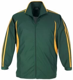 Biz Collection Adults Flash Track Top - Black/White