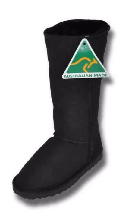 Merino Craft Tall America UGG - Black 1 Merino Craft Tall America UGG - Black