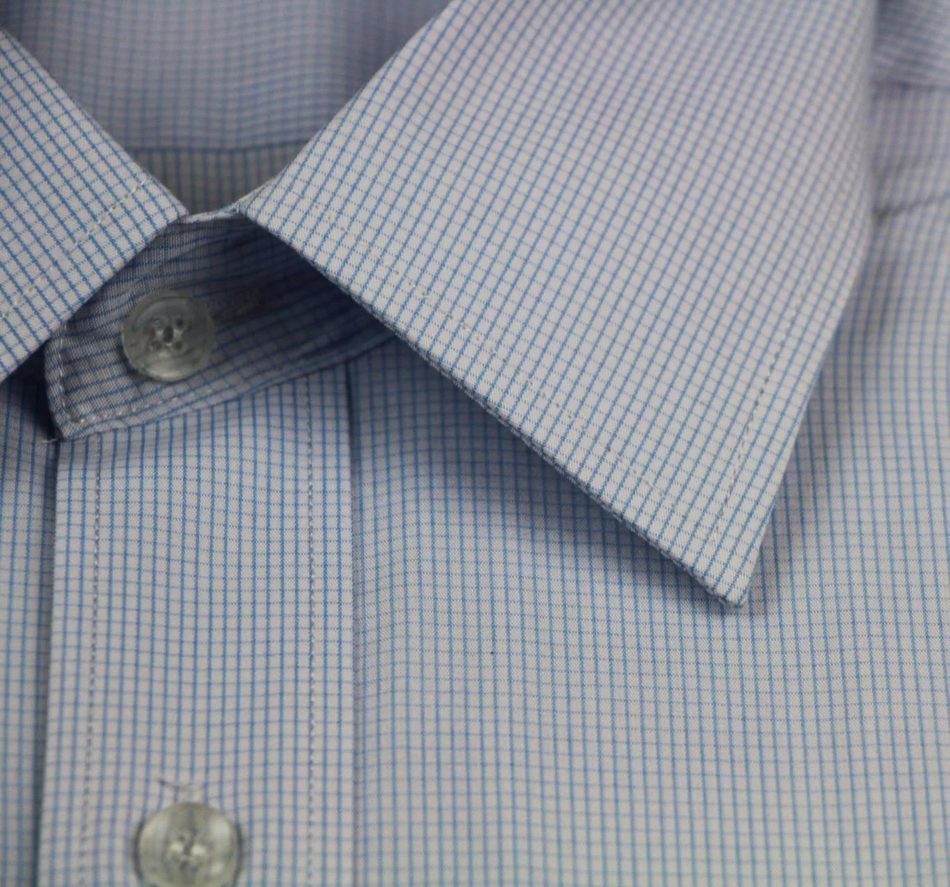 Mens Business Shirt Long Sleeve Stripe Checkered Office Wear Blue Check 1 Mens Business Shirt Long Sleeve Stripe Checkered Office Wear Blue Check