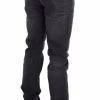 Acht Gray Cotton Regular Low Fit Jeans