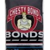 2 X Bonds X-Temp Black Mens Chesty Cotton Plain Singlet Vest Tank Top