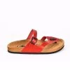 Moosefield Men's Boston Leather Sandals - Red