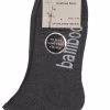 6x Mens Bamboo Socks Ankle Low Cut Soft Cushion Odor Sweat Resistant Work Sport - Grey