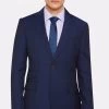 Oxford Men's Marlowe Wool Suit Jacket - Navy