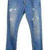Comme Des Fuckdown Blue Cotton Jeans & Pant