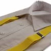 Boys Adjustable Yellow 65Cms Suspenders