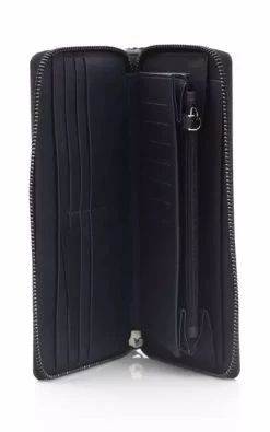 Automobili Lamborghini Blue Calfskin Wallet -Fashion Menswear Shop 868f64f721b6e46e181f8906f753fbac