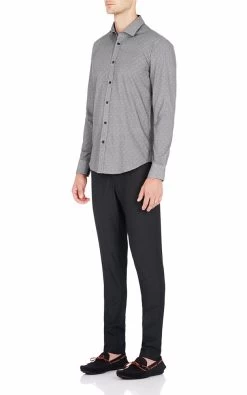 Oxford Men's Kenton Floral Print Shirt - Black 6 Oxford Men's Kenton Floral Print Shirt - Black -Fashion Menswear Shop 871b3d1378d9bb7d0fbd7ace8b63125a