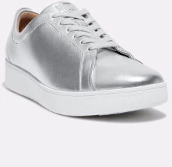 FitFlop Rally Silver Sneakers - Black -Fashion Menswear Shop 876bc6a4ab4327045d96eed00fa35a96