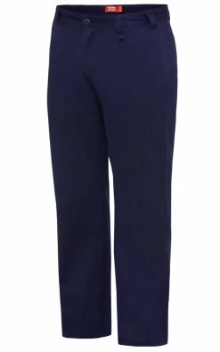Mens Hard Yakka Basic Drill Work Cotton Navy Pants
