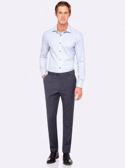 Oxford Men's New Hopkins Suit Pant - Blue -Fashion Menswear Shop 88b82c52b530c44f278f5d5ff3c2eaa1