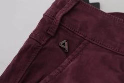 CYCLE Maroon Cotton Stretch Skinny Casual Men Pants -Fashion Menswear Shop 8aab14e3194f64b5d06cdf1949a939c1