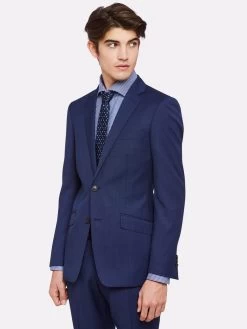 Oxford Men's New Hopkins Wool Suit Jacket - Navy -Fashion Menswear Shop 8abd70c757341b881f3383bd4cd8de00