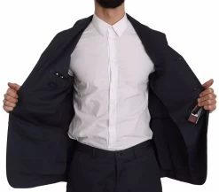 Romeo Gigli Two Piece 3 Button Cotton Blue Solid Suit 13 Romeo Gigli Two Piece 3 Button Cotton Blue Solid Suit -Fashion Menswear Shop 8c02bbeceb09e8b4b26678e2b43fb639