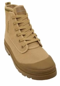 Mens Volley Overgrip Canvas Work Boots Shoes Tan -Fashion Menswear Shop 8cb5e1fab8be42da5f76f897aef0a3a7