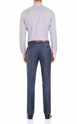 Oxford Men's T22 Suit Trousers - Blue -Fashion Menswear Shop 8cf5671e3c97e12464283e7adee439a0