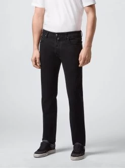 Jacob Cohen Black Cotton Jeans & Pant
