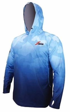 Medium Zman Adults Hooded Long Sleeve Tournament Fishing Shirt -Fashion Menswear Shop 8d6069d49bafafe6004b93c9746b17f9