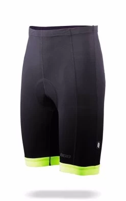 Bbb-Cycling PowerFit Shorts - Black / Neon Yellow