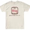 Stag Beer Logo Since 1851 Vintage Style T-Shirt