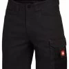 Mens Hard Yakka Legends Shorts Tradie Work Wear Trade Black