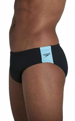Speedo Mens Boom Logo Splice 7cm Brief -Fashion Menswear Shop 9256bfc5efb9756286598417d0528600